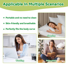 Skin-friendly breathable material of AstraVox patch for discreet wear.