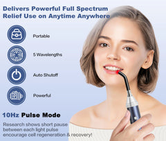 Aswaysun pulse irradiation wavelengths enable precise energy delivery.