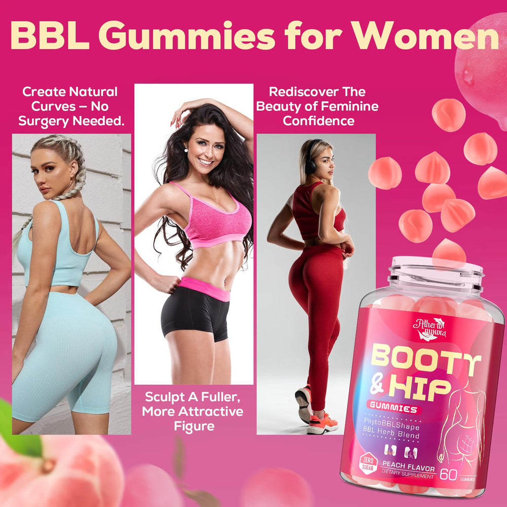 Atherionyxora Booty Gummies vegan-friendly badge for plant-based wellness