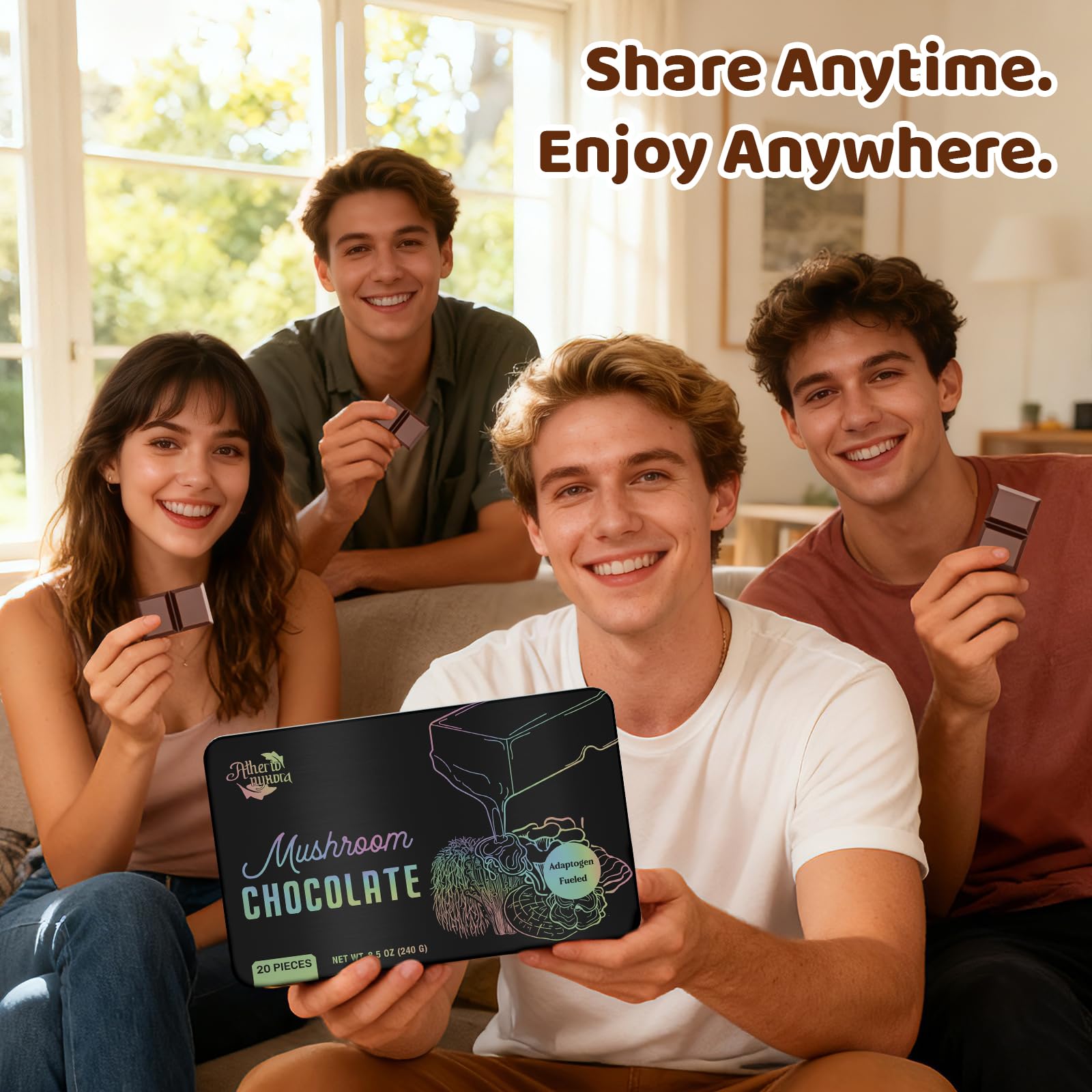 Atherionyxora individual portion packets enabling easy on the go dosing