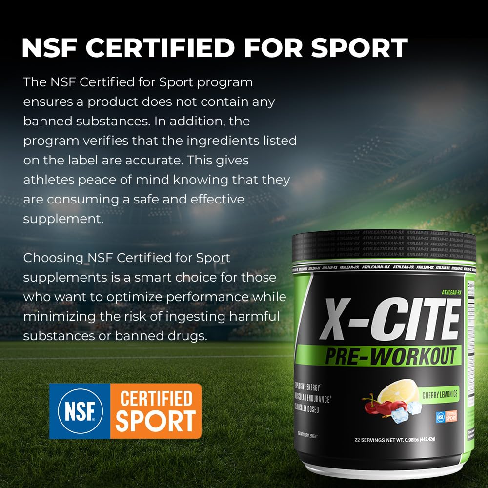 ATHLEAN-RX X-CITE pre-workout setup with shaker cup for training sessions.