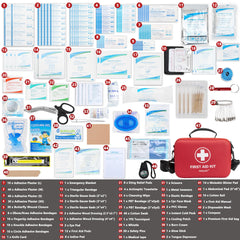 Atickyaid first aid kit contents are organized for quick access during emergencies.