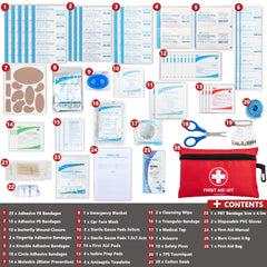 Atickyaid Mini First Aid Kit car-use fits in a glove box.