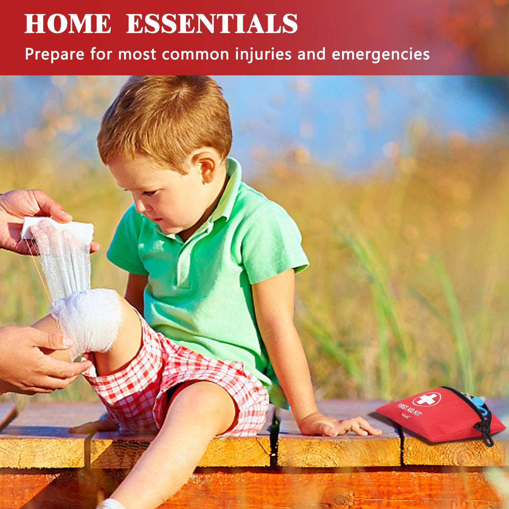 Atickyaid Mini First Aid Kit compact design ideal for travel.