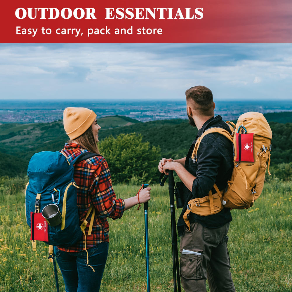 Atickyaid Mini First Aid Kit premium materials withstand outdoor use.