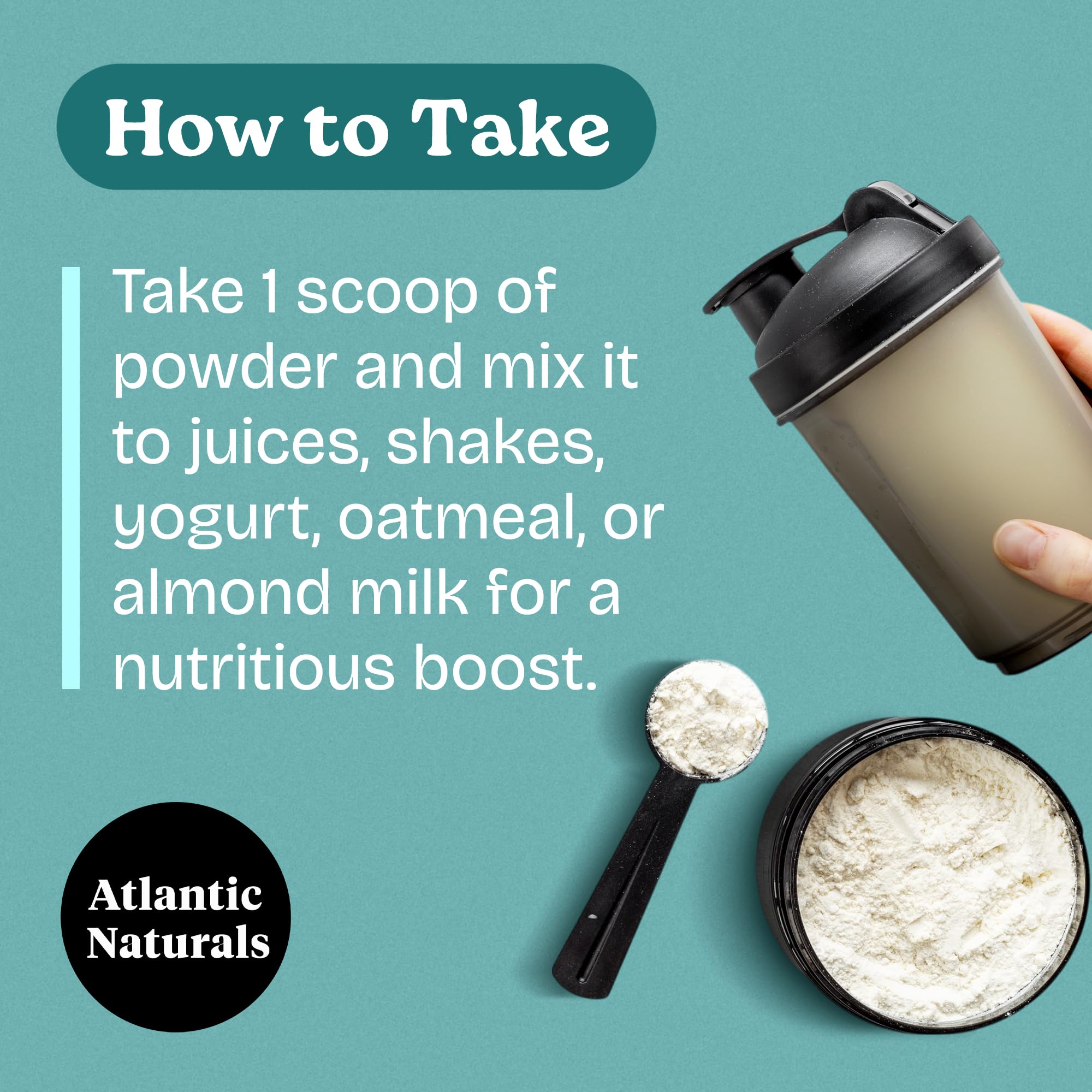 Atlantic Naturals Sea Moss Powder in yogurt for a nutrient-rich breakfast