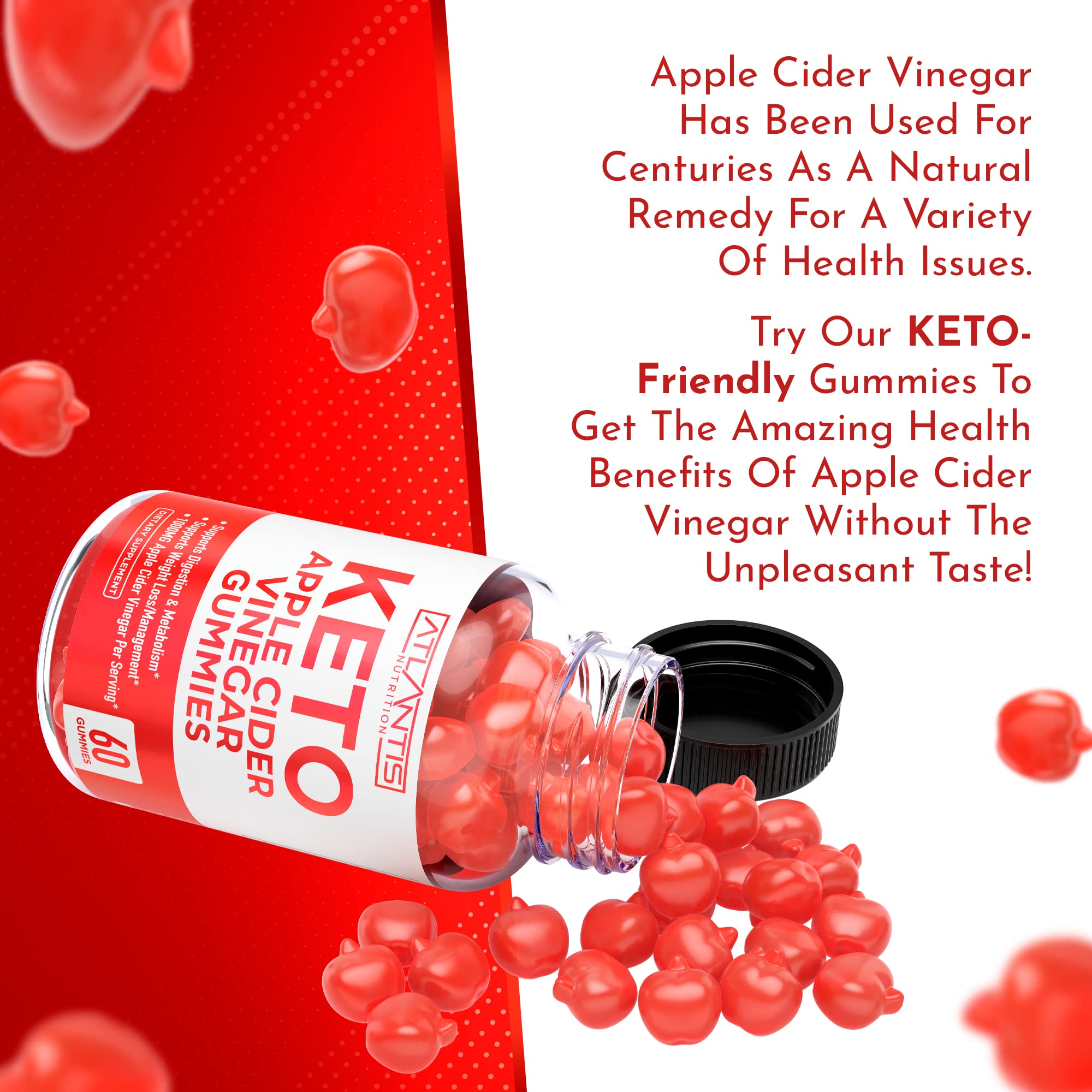 Atlantis Nutrition Keto ACV Gummies family-use scene suggests daily wellness habit