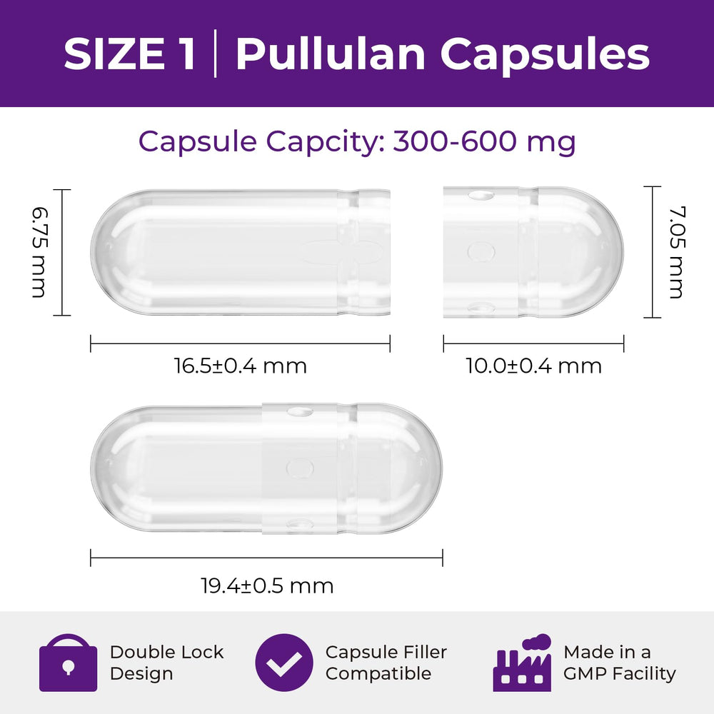 ATLEMISME clear capsules showcase contents for easy identification.