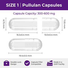 ATLEMISME clear capsules showcase contents for easy identification.
