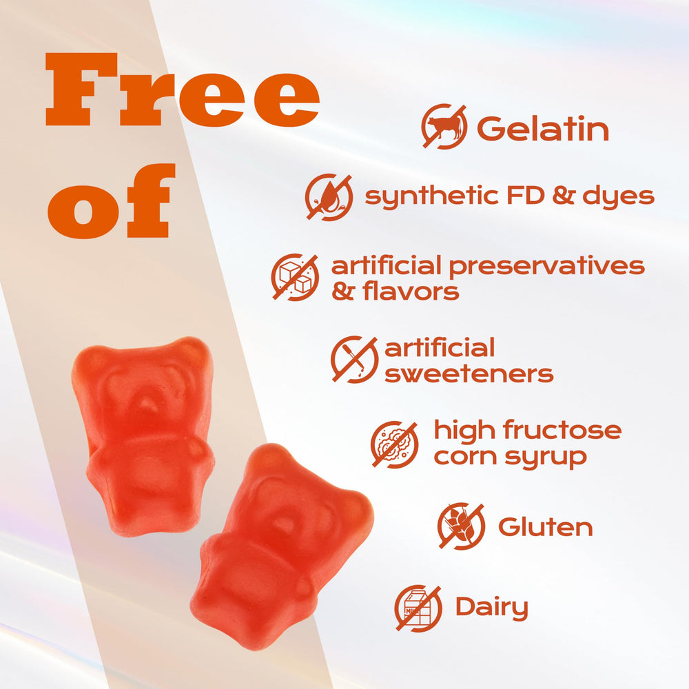 ATLEMISME Vitamin B Complex Gummies nutrition label highlights B12 and folate.