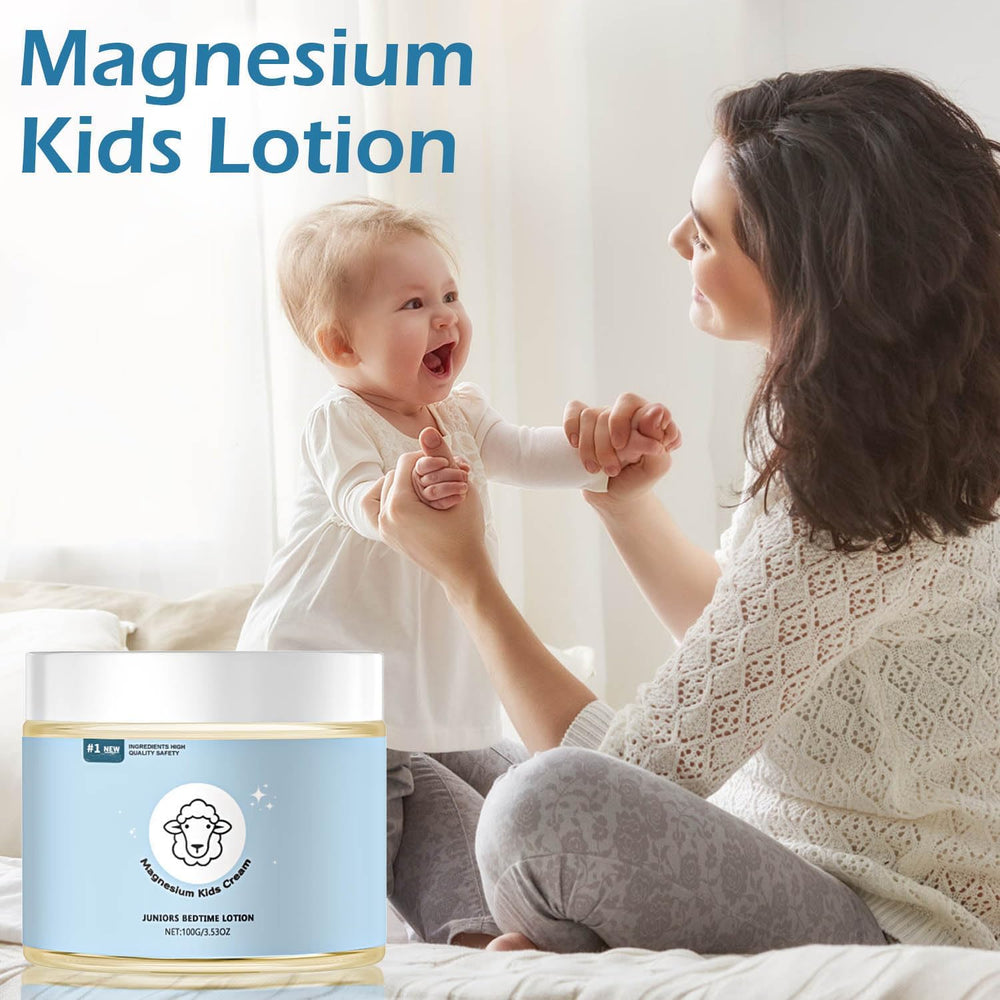 ATORIX magnesium lotion for kids features a naturally gentle formula free from harsh chemicals.