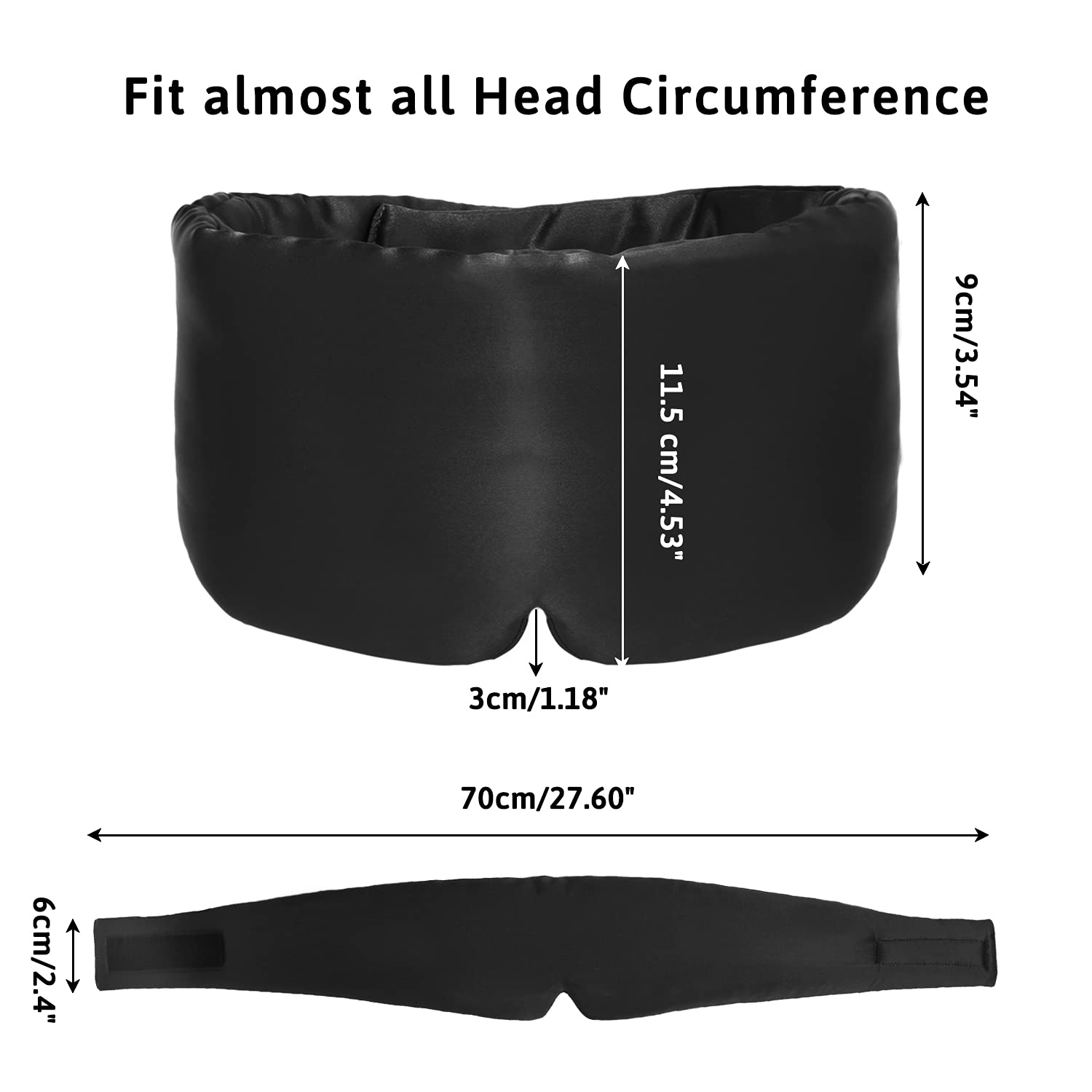 ATreebag Silk Sleep Mask breathable nineteen-momme silk feels cool and smooth