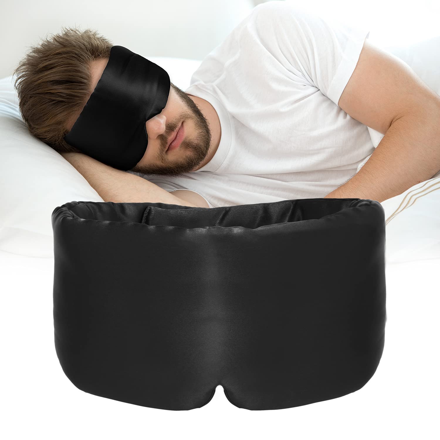 ATreebag Silk Sleep Mask travel-ready for naps, flights, and mindfulness breaks