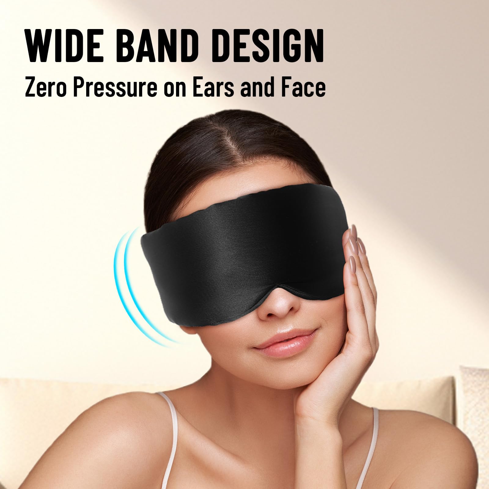 ATreebay easy-care silk mask maintains texture and luster with gentle washing.