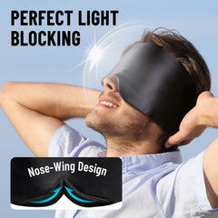 ATreebay elegant minimalist design silk mask complements home or travel.