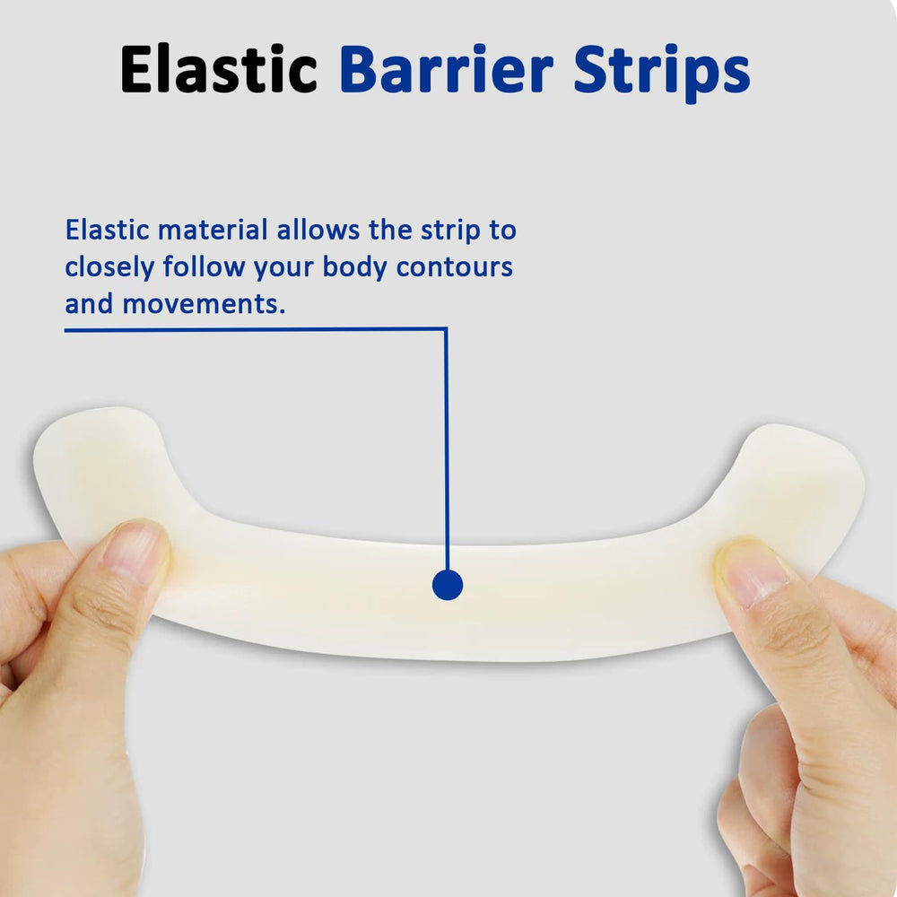Atwlux skin friendly barrier strip keeps peristomal skin dry and comfortable