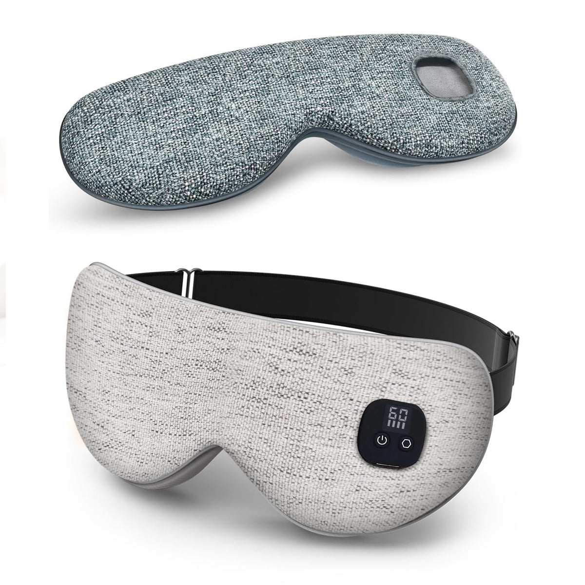 Auccipal heated eye mask delivering soothing warmth for tired eyes