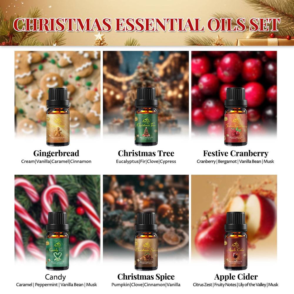 Auelife Gingerbread essential oil bottle adds warm bakery notes for diffusers and crafts.