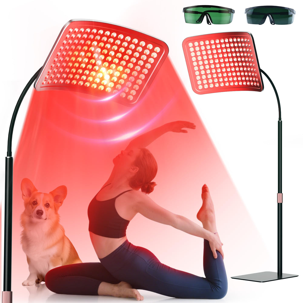 Aulanto red light panel front view for at-home therapy sessions