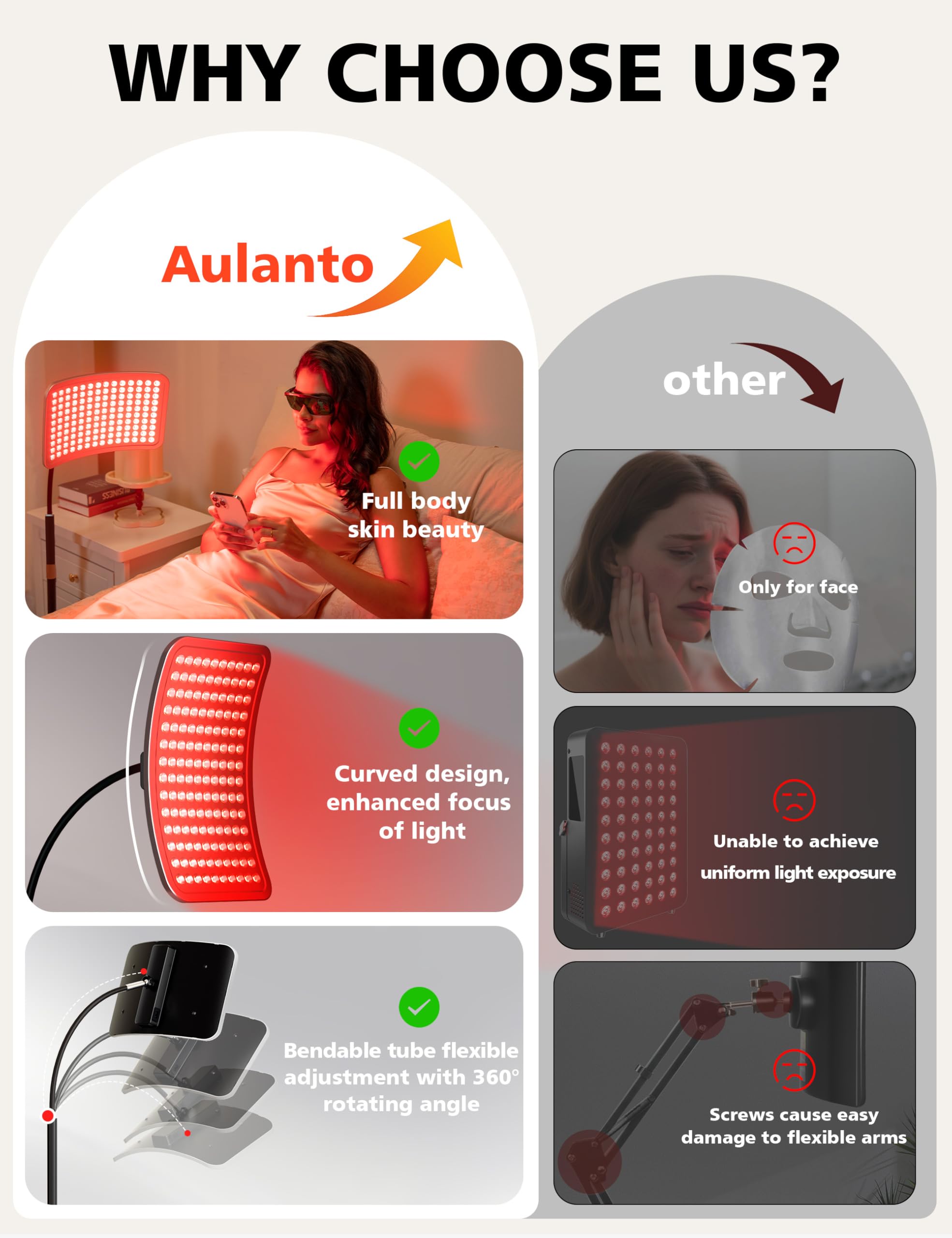 Aulanto red light panel as a pet-friendly home wellness companion