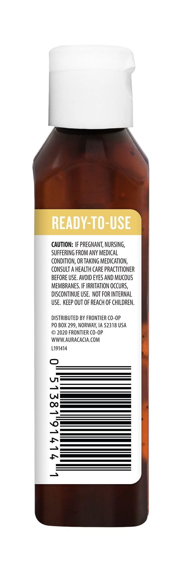 Aura Cacia frankincense oil diffuser drops image suggesting aromatherapy use