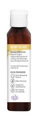 Aura Cacia frankincense oil fractionated coconut oil close-up highlights lightweight skin hydration