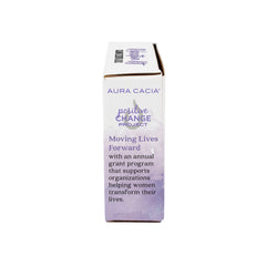 Aura Cacia Chill Pill blend bottle for soothing aromatherapy.