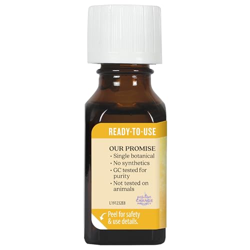 Aura Cacia Roman Chamomile in Jojoba Oil packaging for easy, on-the-go use.