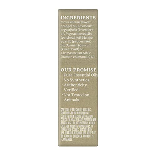 Aura Cacia Chill Pill aromatherapy scene highlighting lavender and citrus notes.