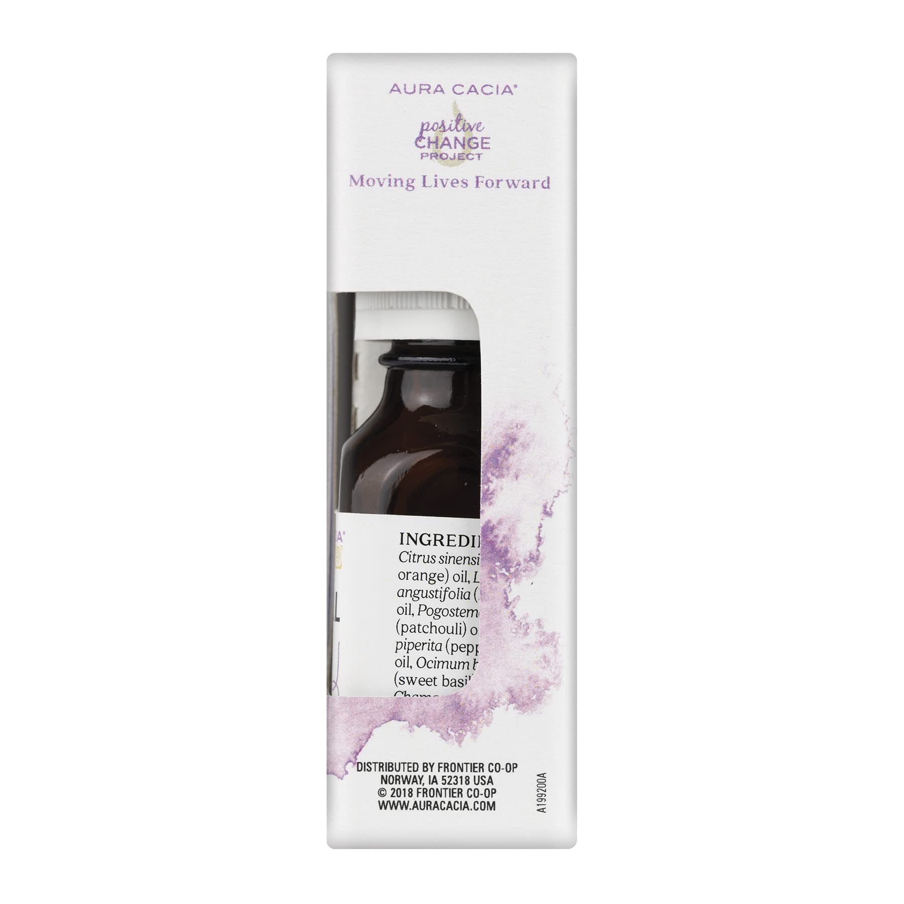Aura Cacia Chill Pill packaging display suitable for gifting or personal use.