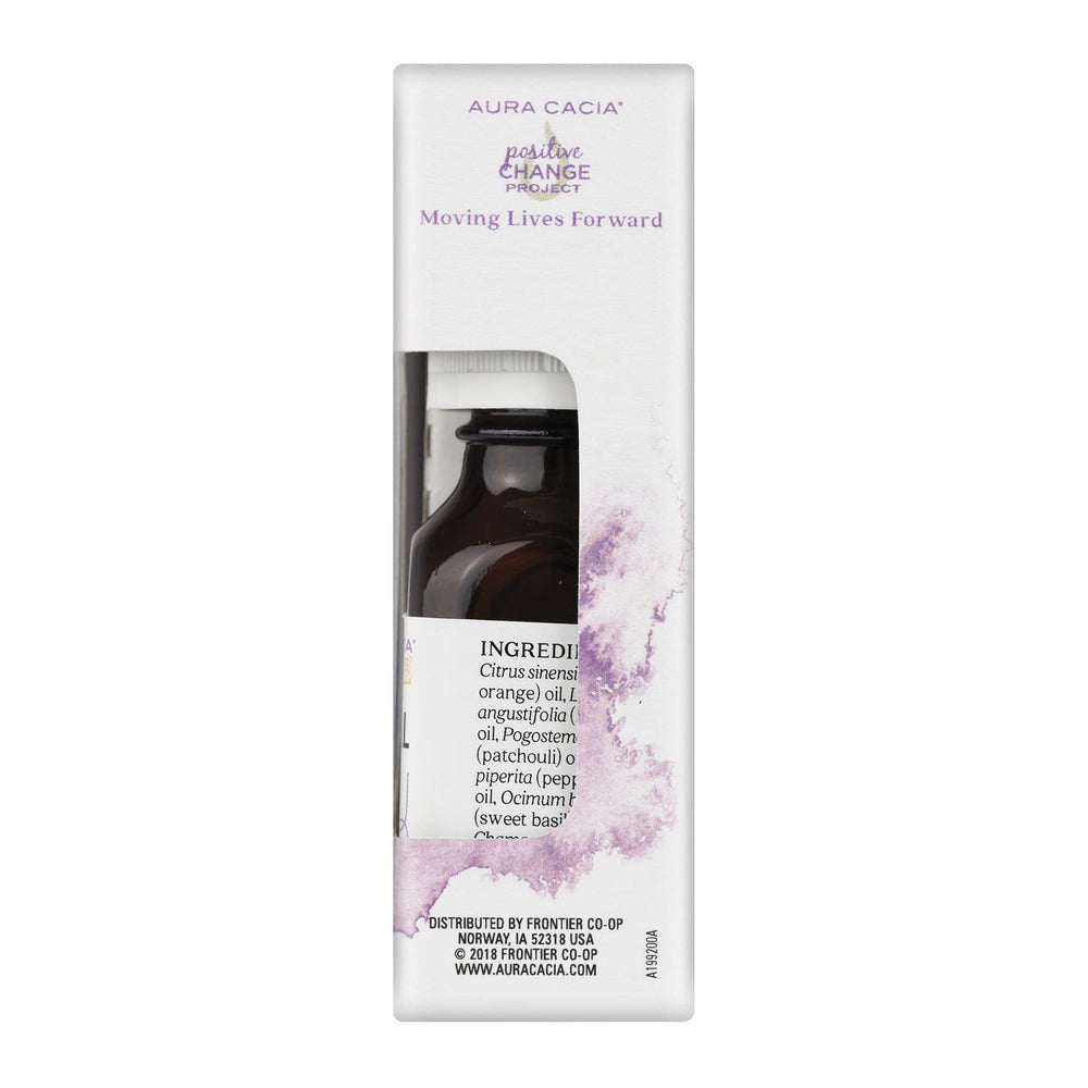 Aura Cacia Chill Pill packaging display suitable for gifting or personal use.