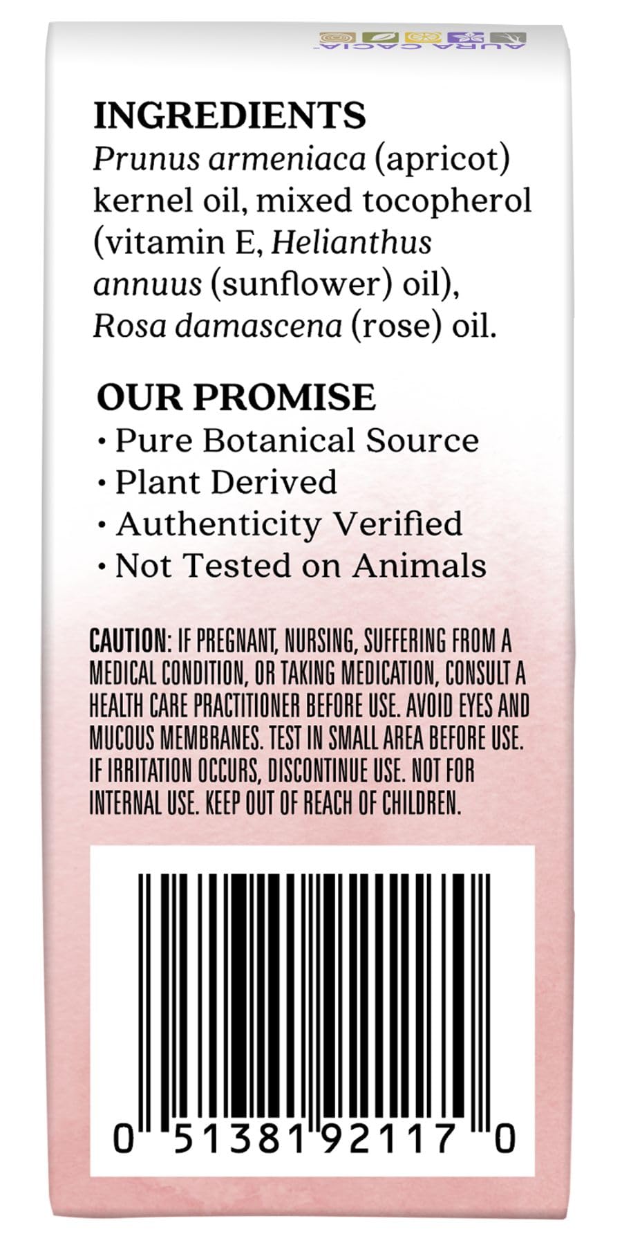 Aura Cacia Rose Roll-On applicator enables quick, calming moments.