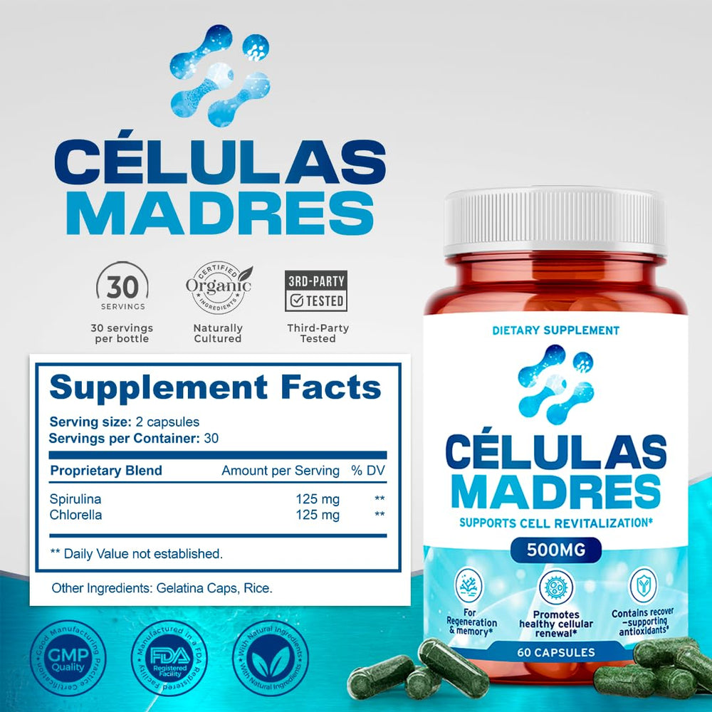 Aura Vitamins Stem Cell 500mg capsules optimize absorption for better nutrient use.