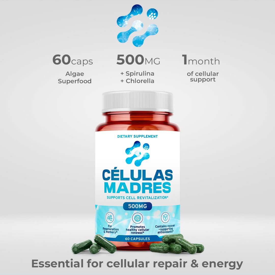 Aura Vitamins Stem Cell 500mg capsules support immune resilience and balance.