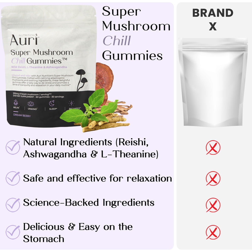 Ingredients panel highlights vegan, gluten-free, allergen-free formulation