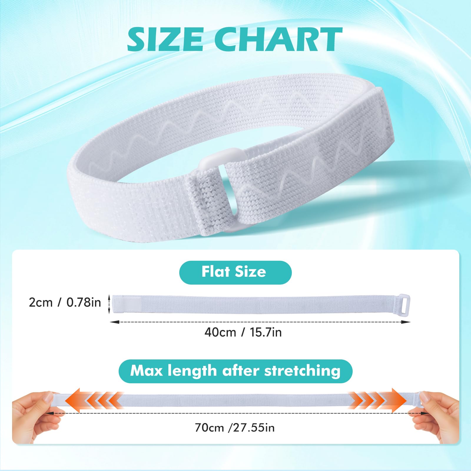 AurMirai breathable nylon-cotton strap minimizes skin irritation during extended wear.