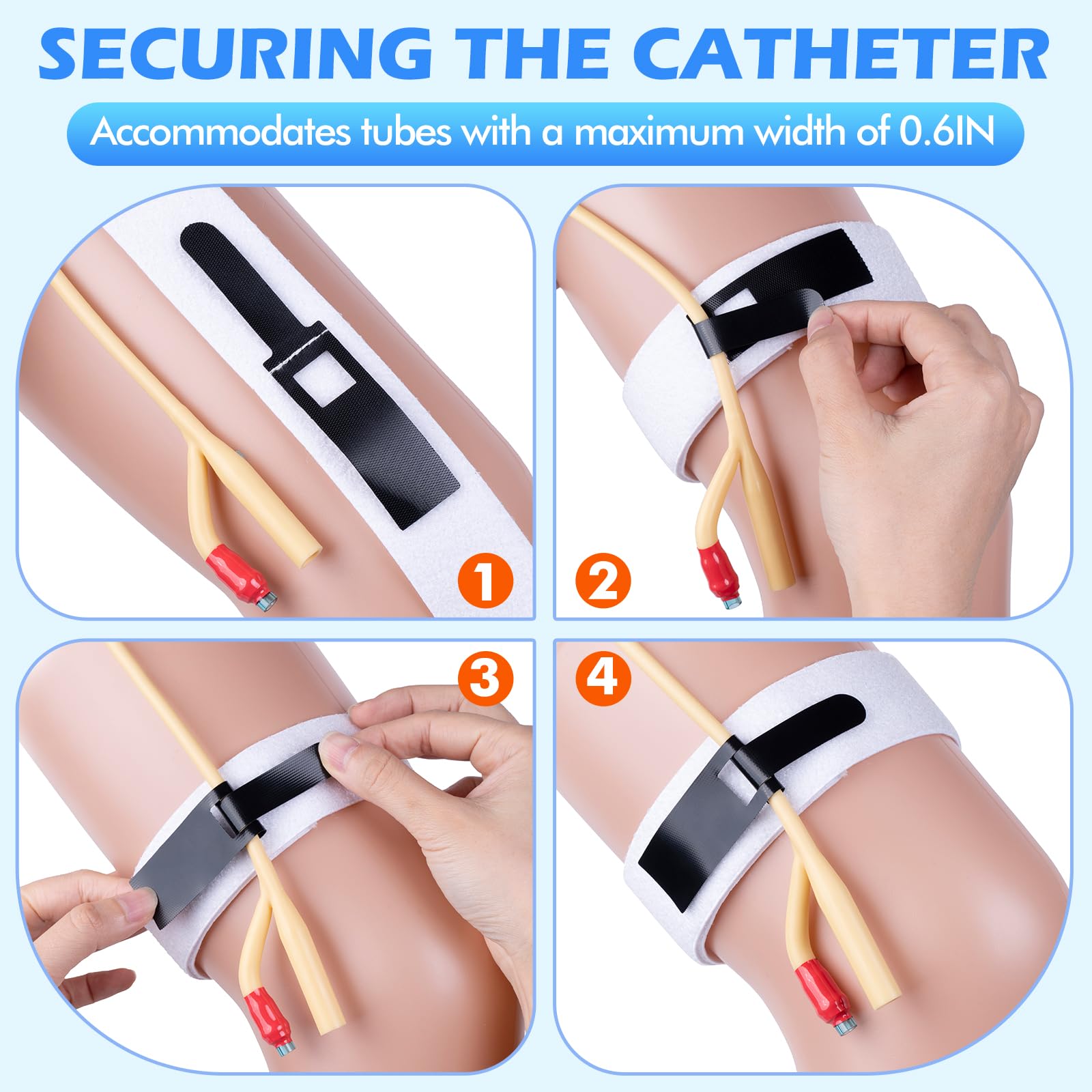 AurMirai leg strap held securely during movement, reducing tugging and discomfort.