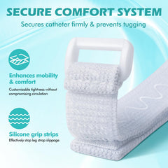 AurMirai secure Velcro strap provides reliable, adjustable fit for on-the-go comfort.