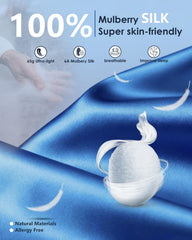 Cordless design of the Aurorcness eye mask for use at home, work, or travel.