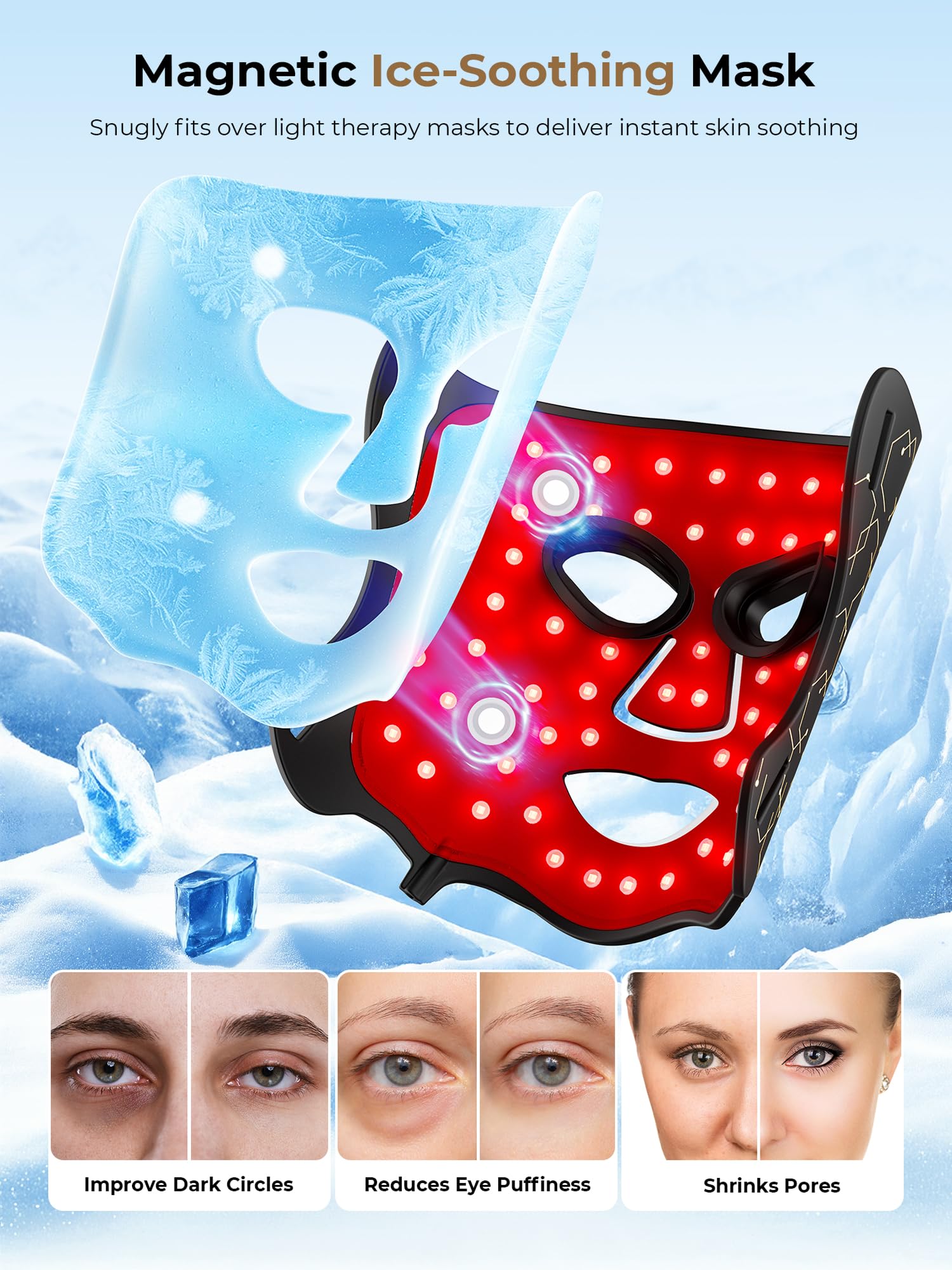 Aurphany E106A infrared 850nm mode for deeper skin exposure.