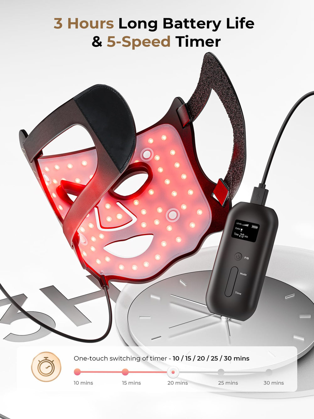 Aurphany E106A USB-C charging for convenient power.