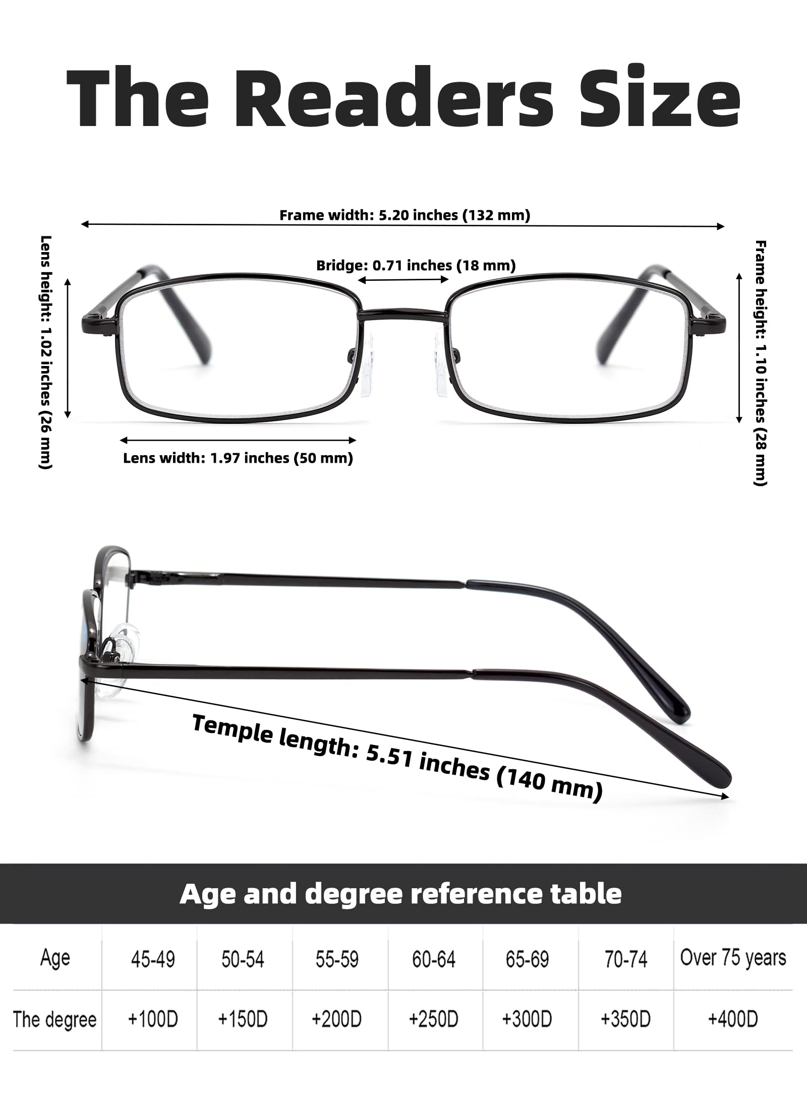 Autojouls 1.5x magnification readers ideal for close tasks at desk.