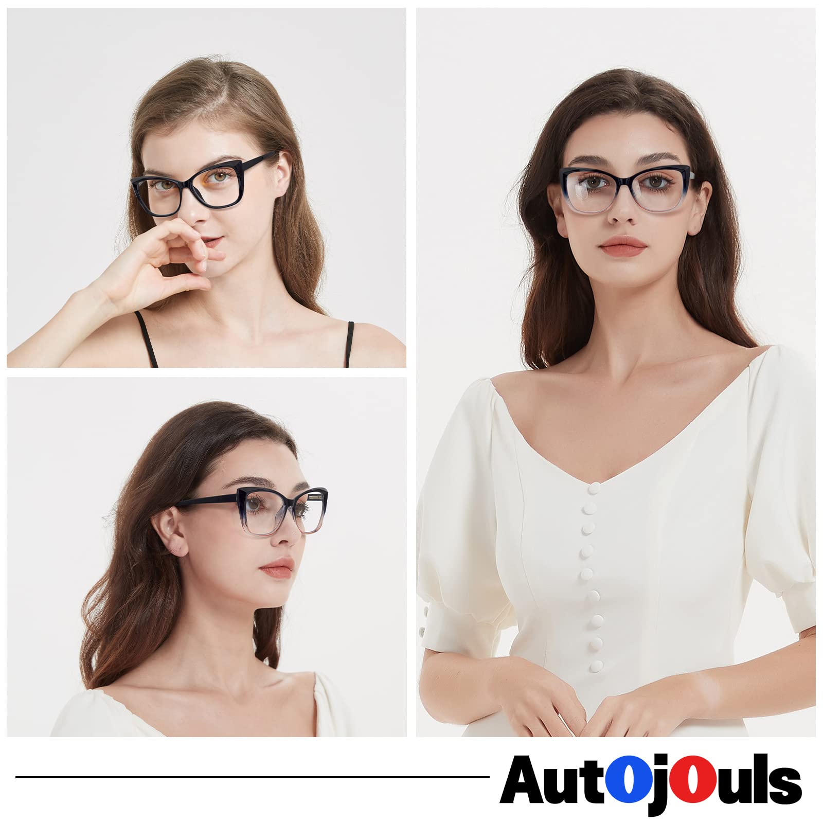 Autojouls gafas de lectura con resorte ofrecen ajuste cómodo durante lecturas largas.