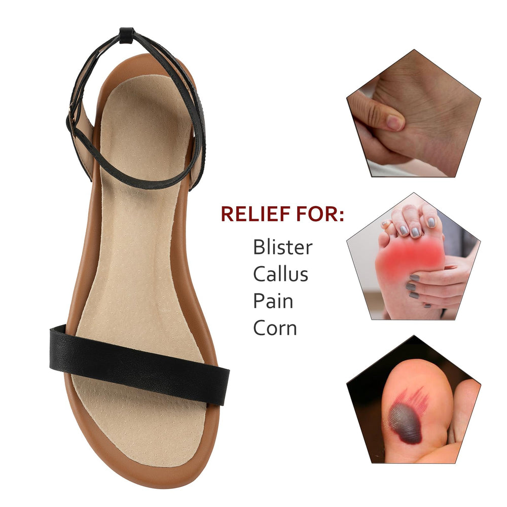 AUTPRO adhesive insole stays in place inside shoes