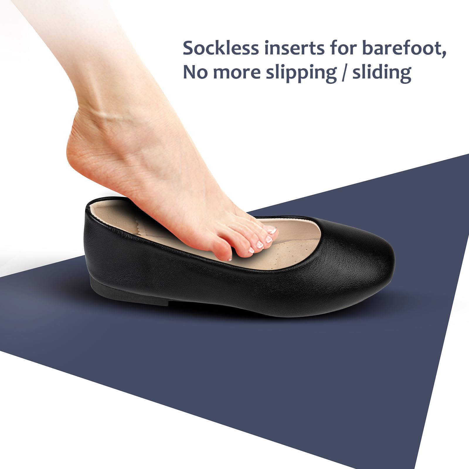 AUTPRO breathable moisture-wicking layers demonstrate lasting freshness in shoes.