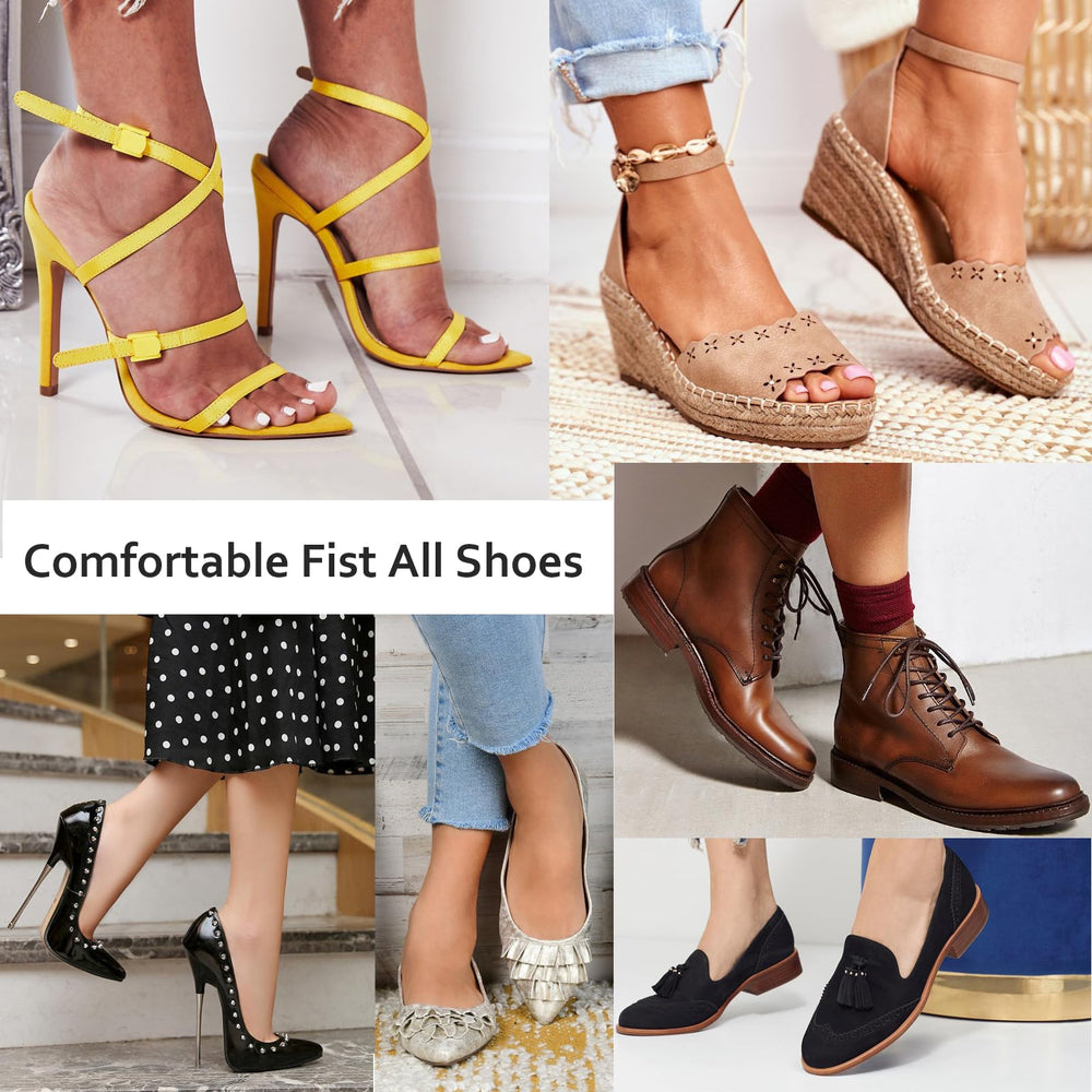 AUTPRO pigskin heel cushion works with flats, heels, and boots without bulk.
