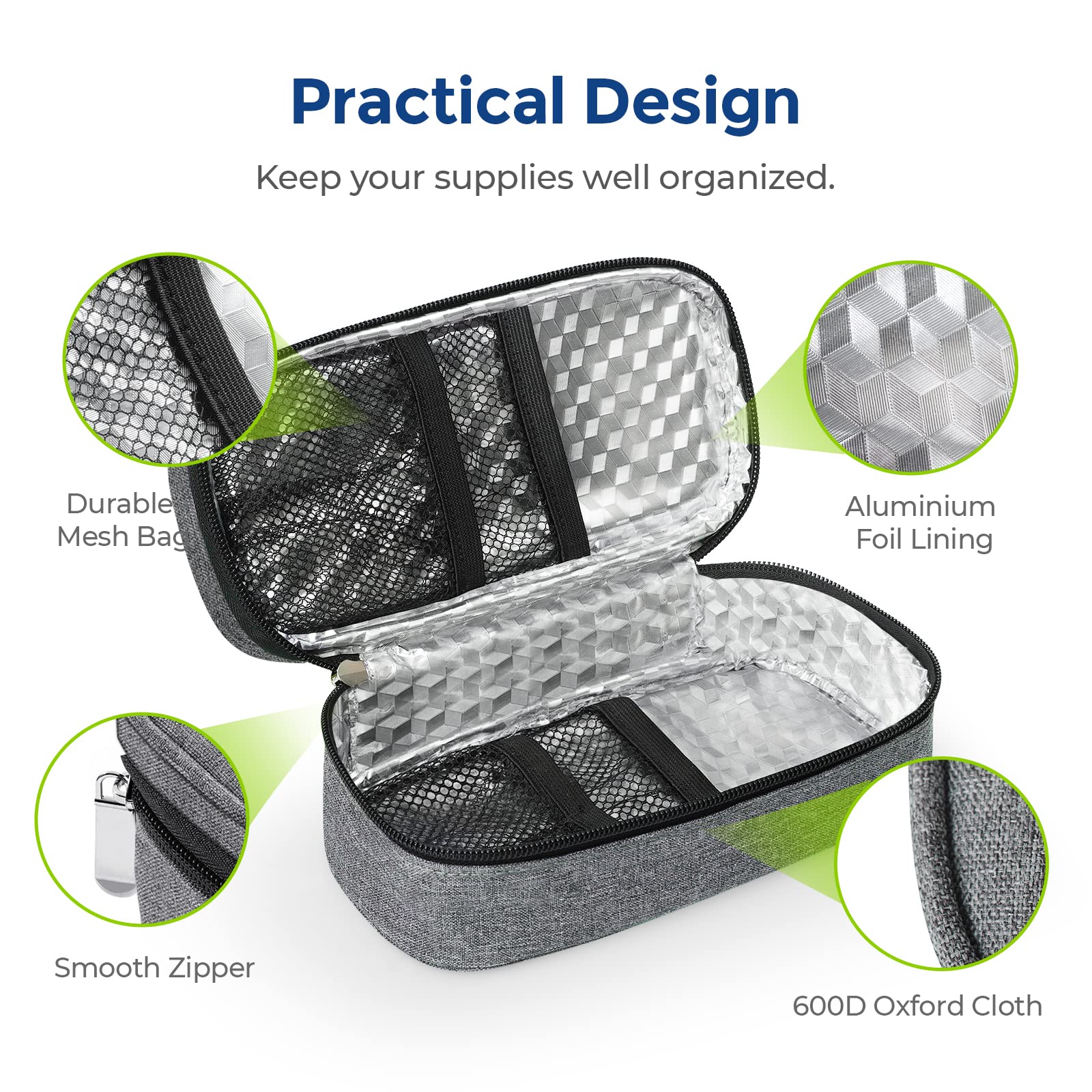 AUVON ice packs 160g offering longer cooling duration for medications