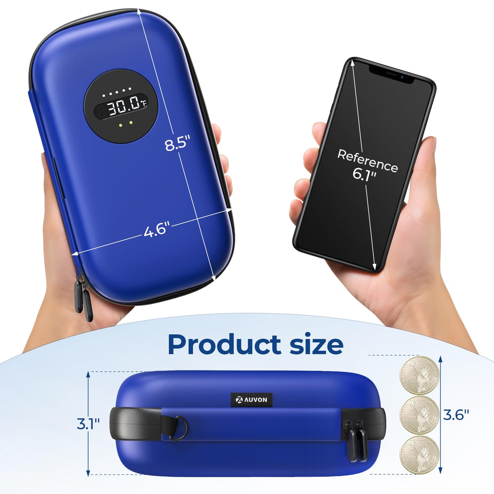 AUVON removable organizer keeps pens, syringes, and meters neatly arranged