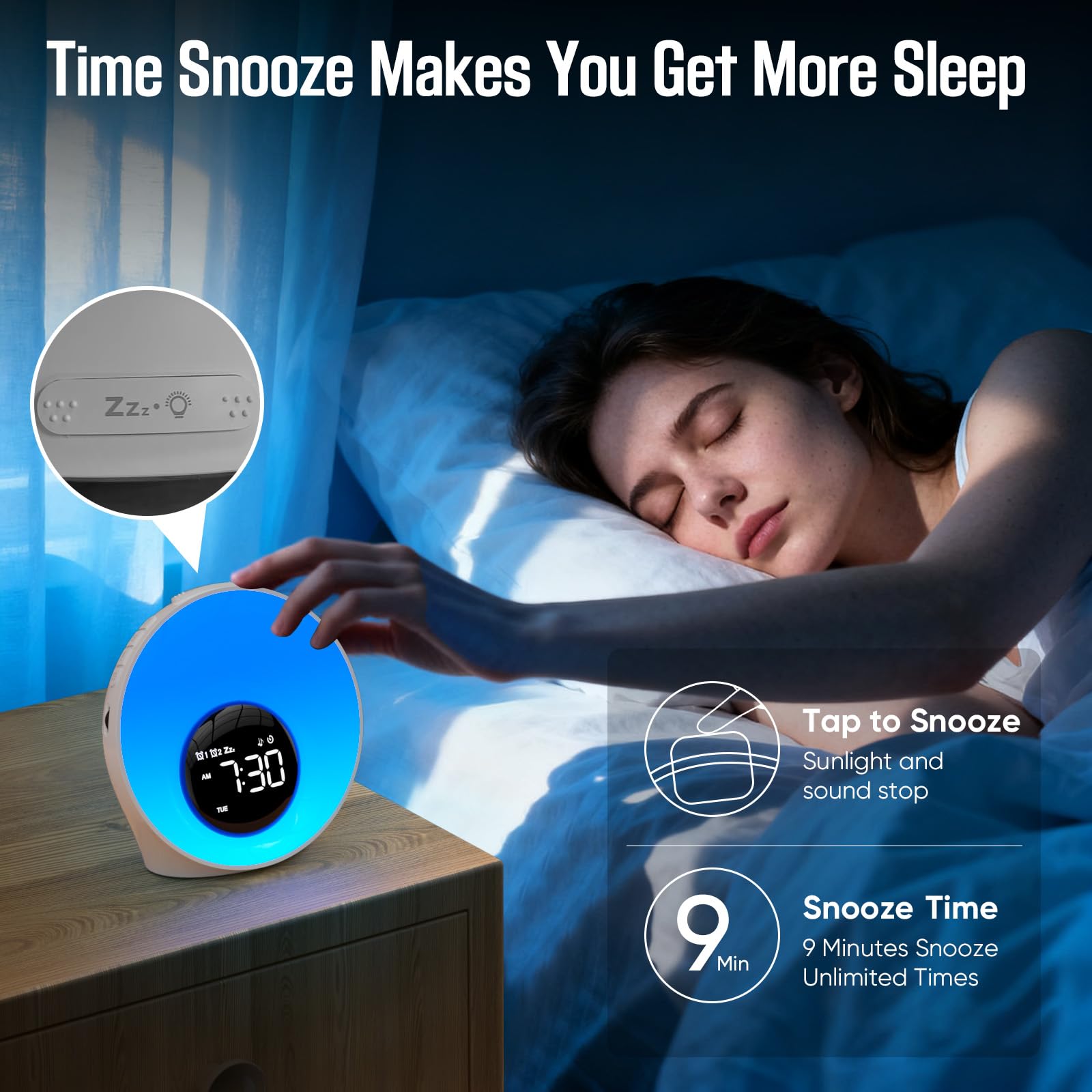 AUYLE 30 soothing sounds panel offers nature-like audio for better sleep ambiance