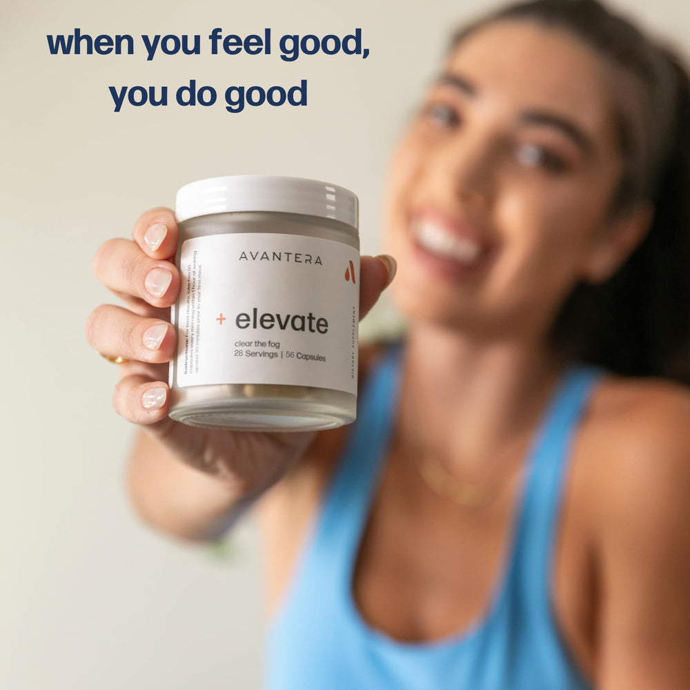 Avantera Elevate outer packaging on shelf appeals to shoppers.